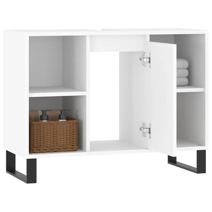 Koupelnová Skříňka 80 X 33 X 60 Cm Kompozitní Dřevo