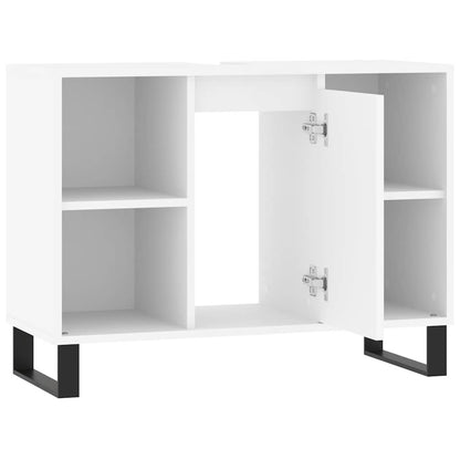 Koupelnová Skříňka 80 X 33 X 60 Cm Kompozitní Dřevo