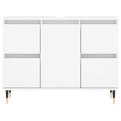 Koupelnová Skříňka 80 X 33 X 60 Cm Kompozitní Dřevo