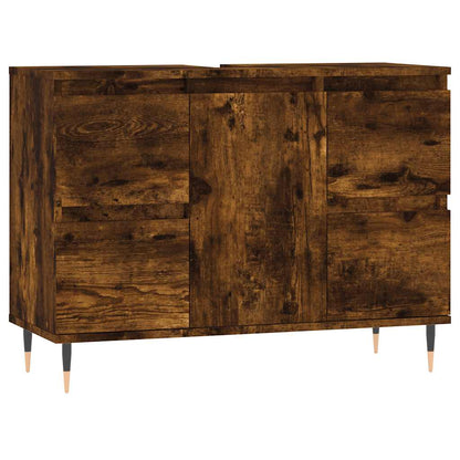 Koupelnová Skříňka 80 X 33 X 60 Cm Kompozitní Dřevo