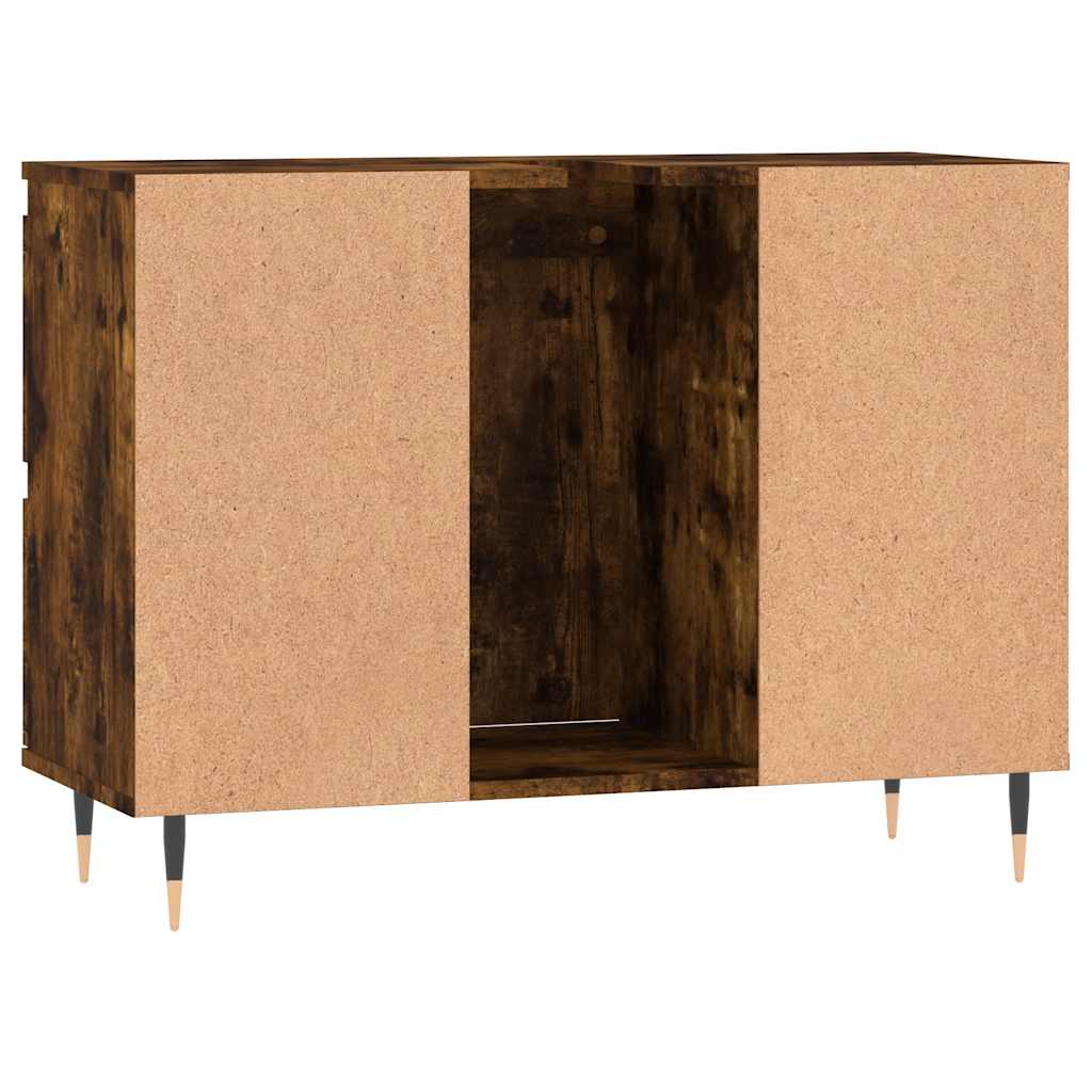 Koupelnová Skříňka 80 X 33 X 60 Cm Kompozitní Dřevo