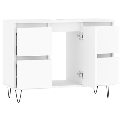 Koupelnová Skříňka 80 X 33 X 60 Cm Kompozitní Dřevo