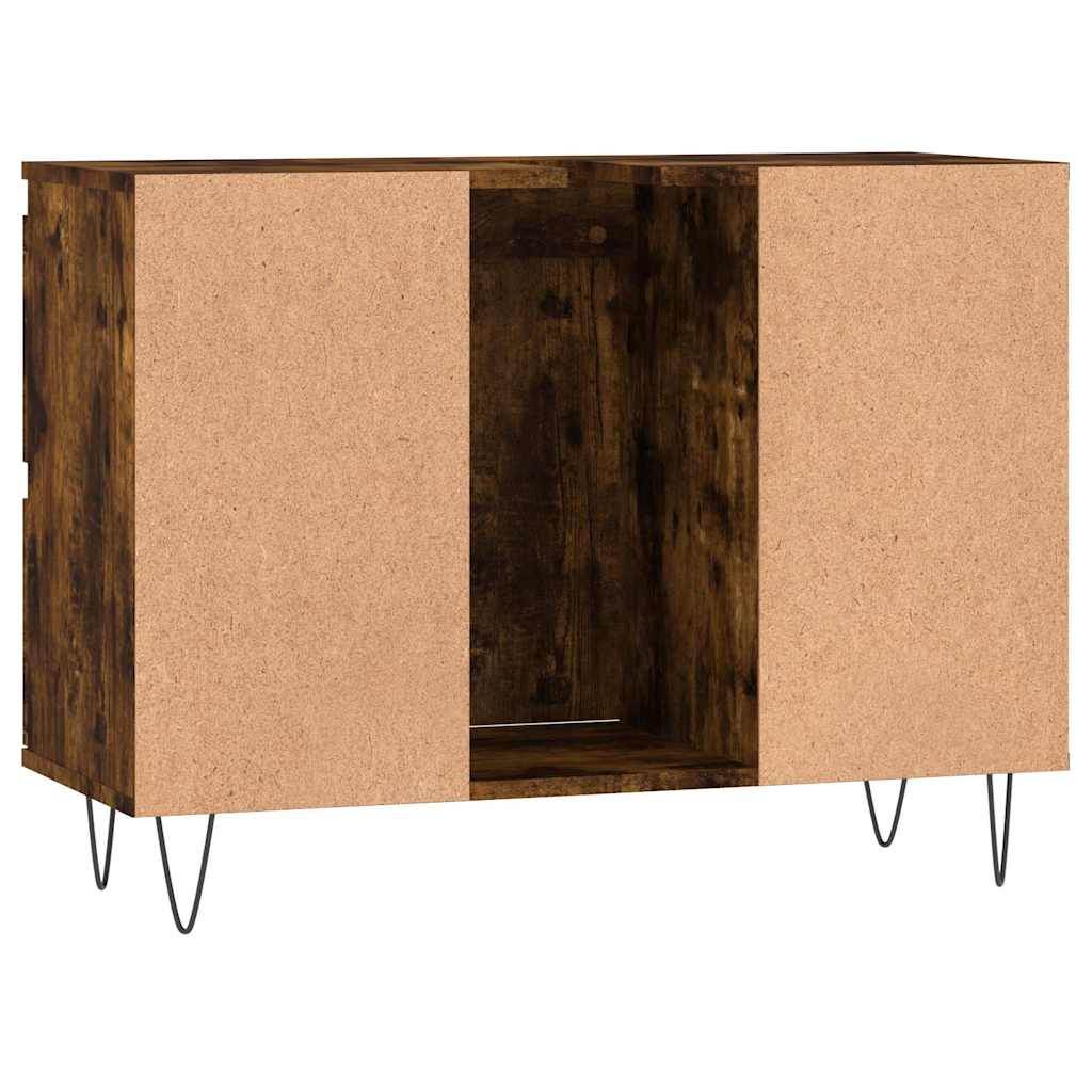 Koupelnová Skříňka 80 X 33 X 60 Cm Kompozitní Dřevo