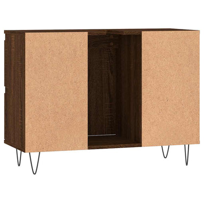 Koupelnová Skříňka 80 X 33 X 60 Cm Kompozitní Dřevo