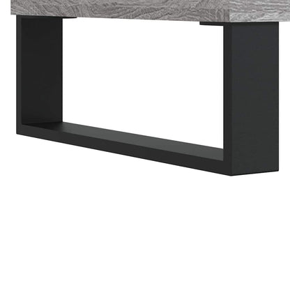 Koupelnová Skříňka Šedá Sonoma 80 X 33 X 60 Cm Kompozitní Dřevo