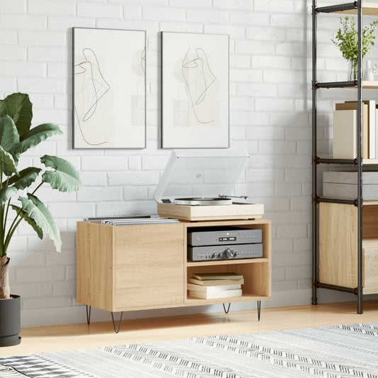 Skříňka Na Lp Desky 85X38X48 Cm Kompozitní Dřevo