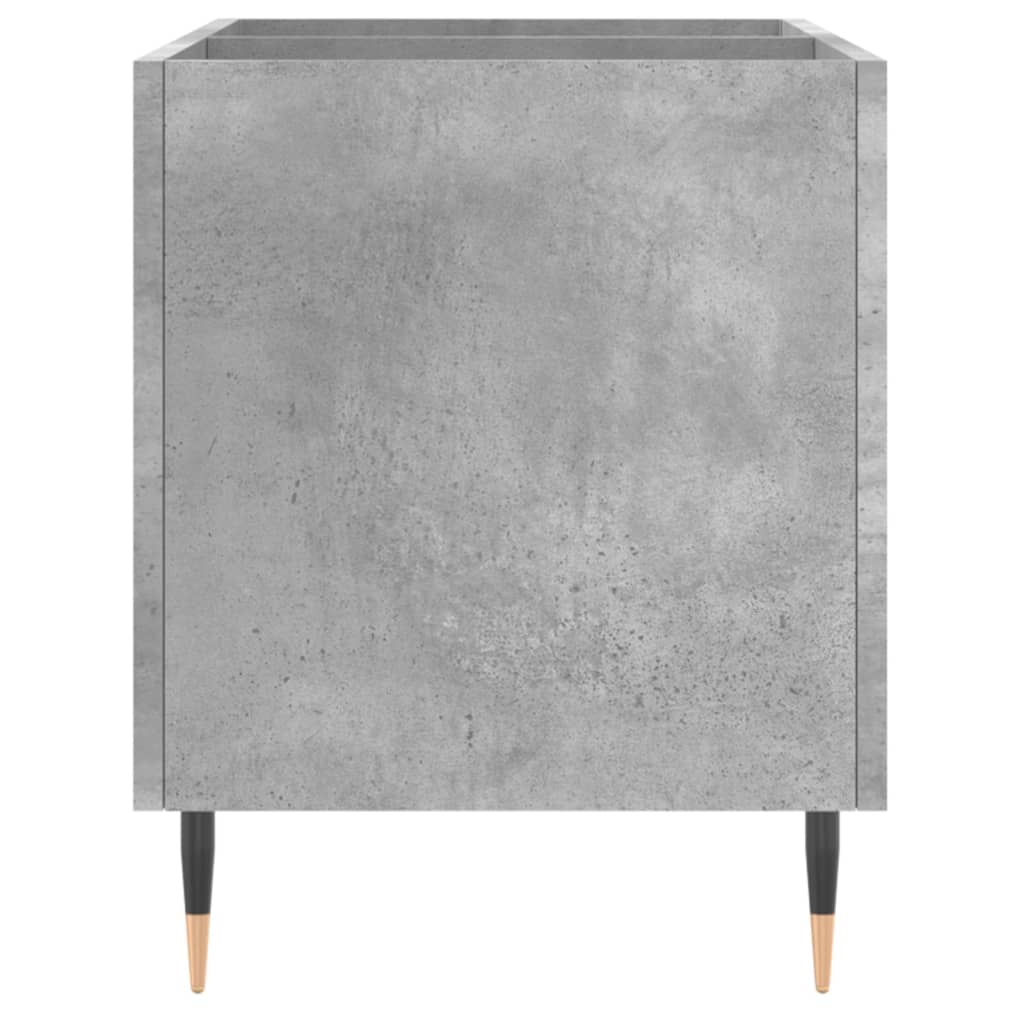 Skříňka Na Lp Desky Betonově Šedá 74,5X38X48Cm Kompozitní Dřevo