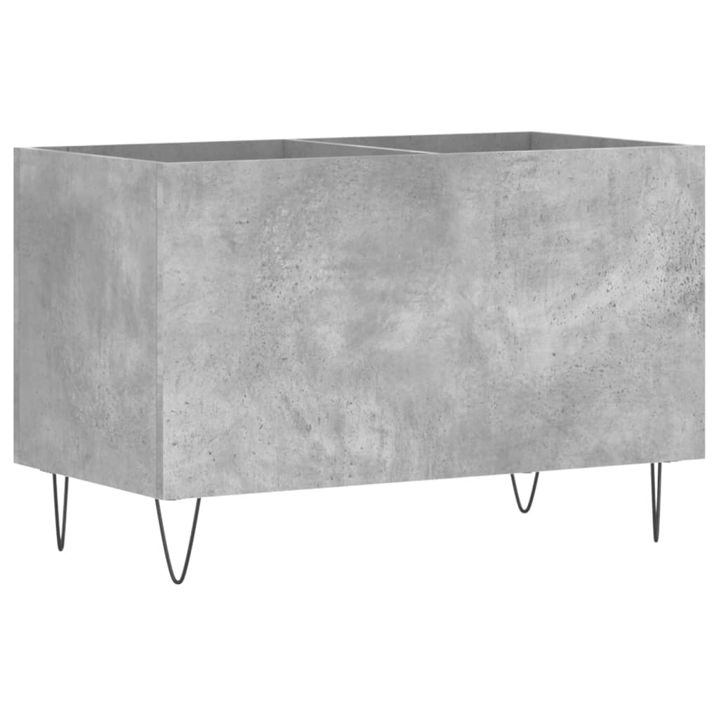 Skříňka Na Lp Desky Betonově Šedá 74,5X38X48Cm Kompozitní Dřevo