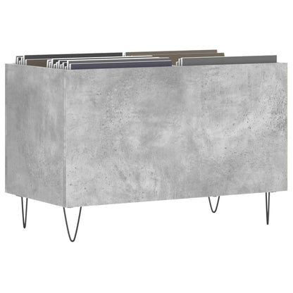 Skříňka Na Lp Desky Betonově Šedá 74,5X38X48Cm Kompozitní Dřevo
