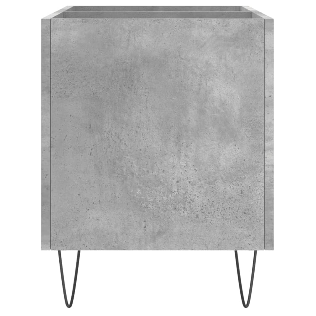 Skříňka Na Lp Desky Betonově Šedá 74,5X38X48Cm Kompozitní Dřevo
