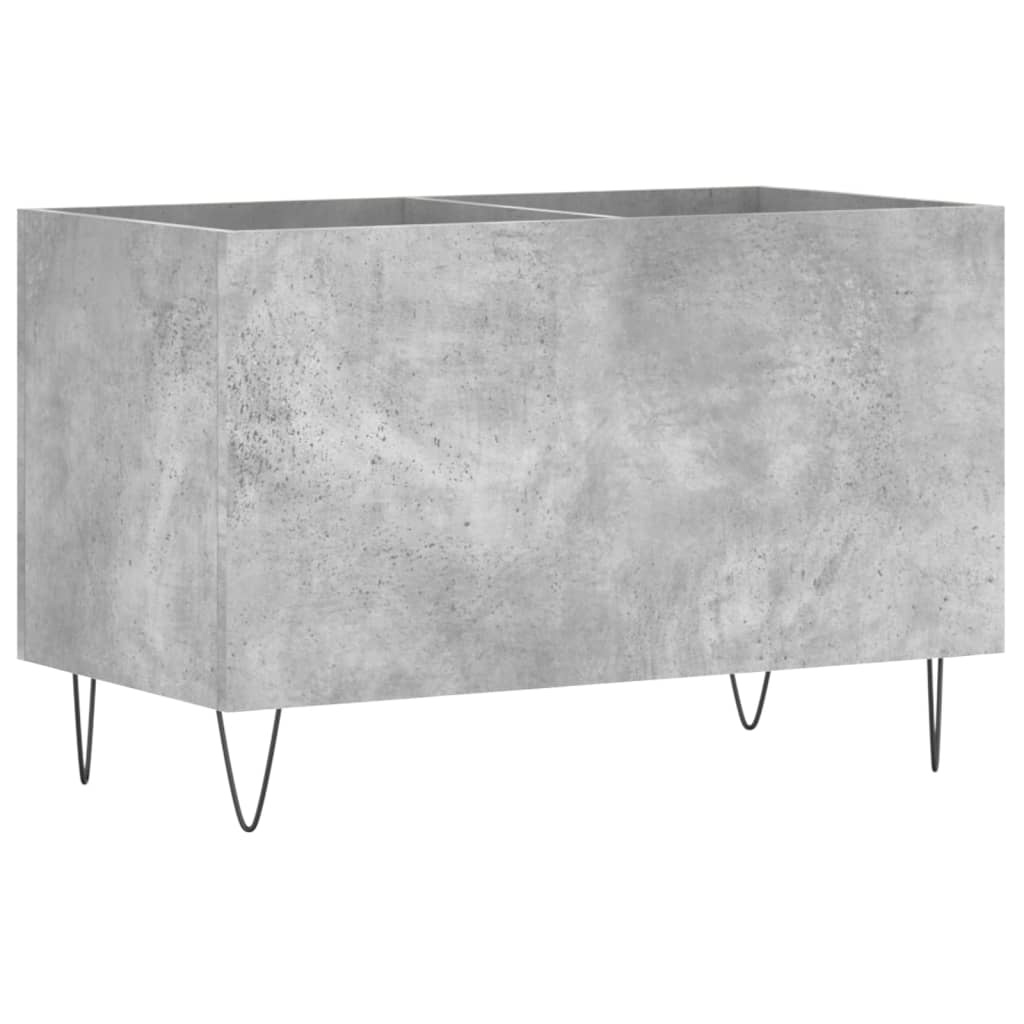 Skříňka Na Lp Desky Betonově Šedá 74,5X38X48Cm Kompozitní Dřevo