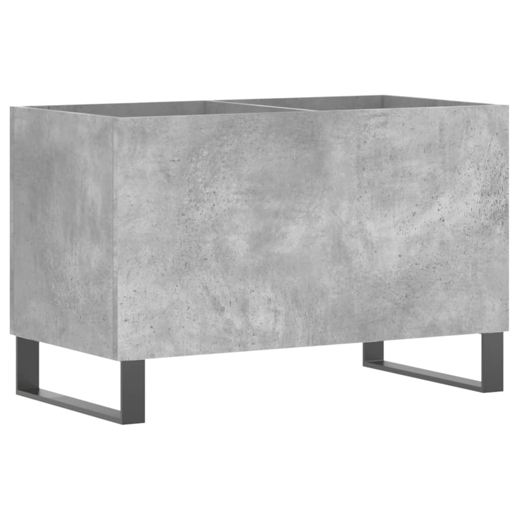 Skříňka Na Lp Desky Betonově Šedá 74,5X38X48Cm Kompozitní Dřevo