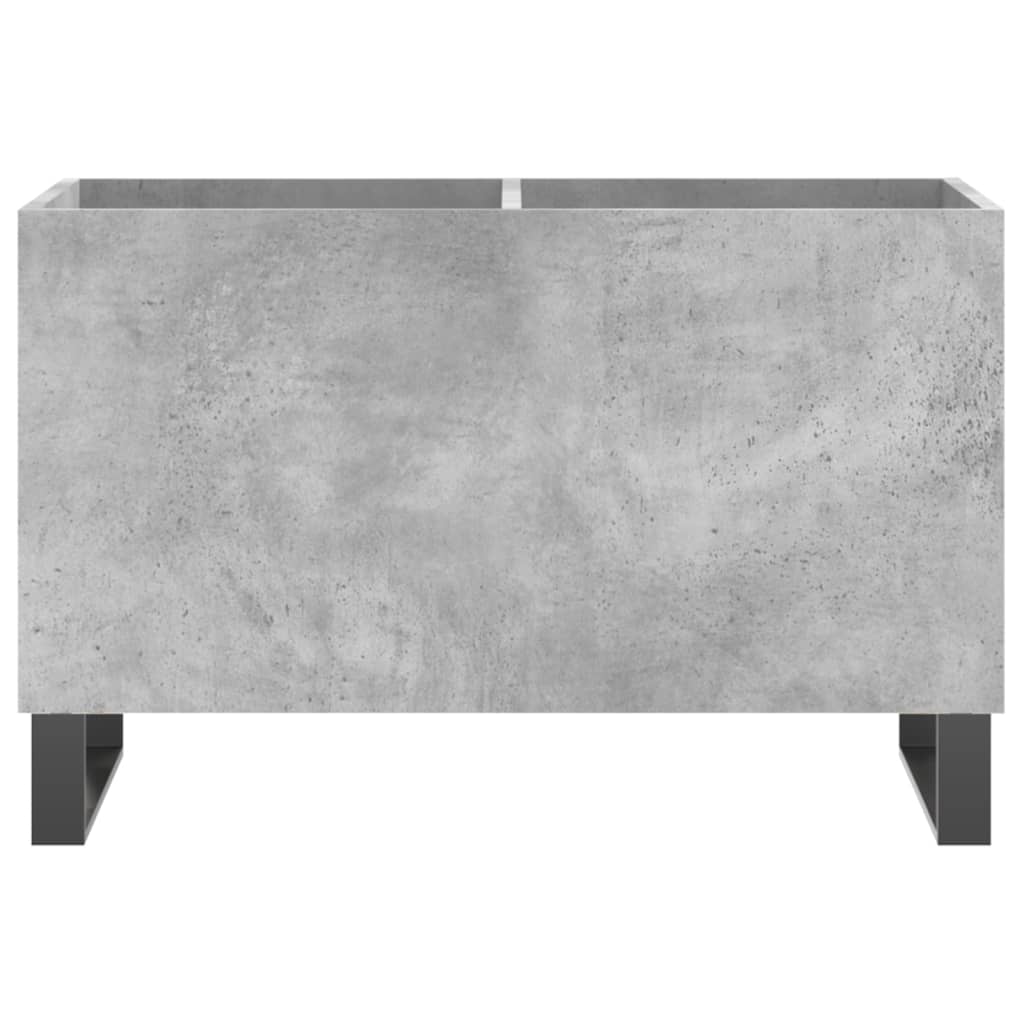 Skříňka Na Lp Desky Betonově Šedá 74,5X38X48Cm Kompozitní Dřevo