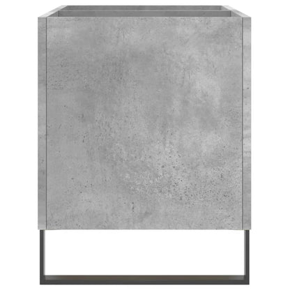 Skříňka Na Lp Desky Betonově Šedá 74,5X38X48Cm Kompozitní Dřevo