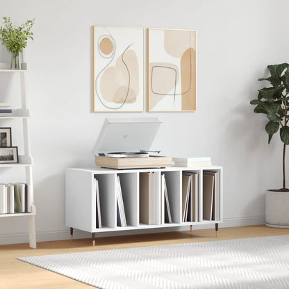 Skříňka Na Lp Desky Betonově Šedá 100X38X48 Cm Kompozitní Dřevo
