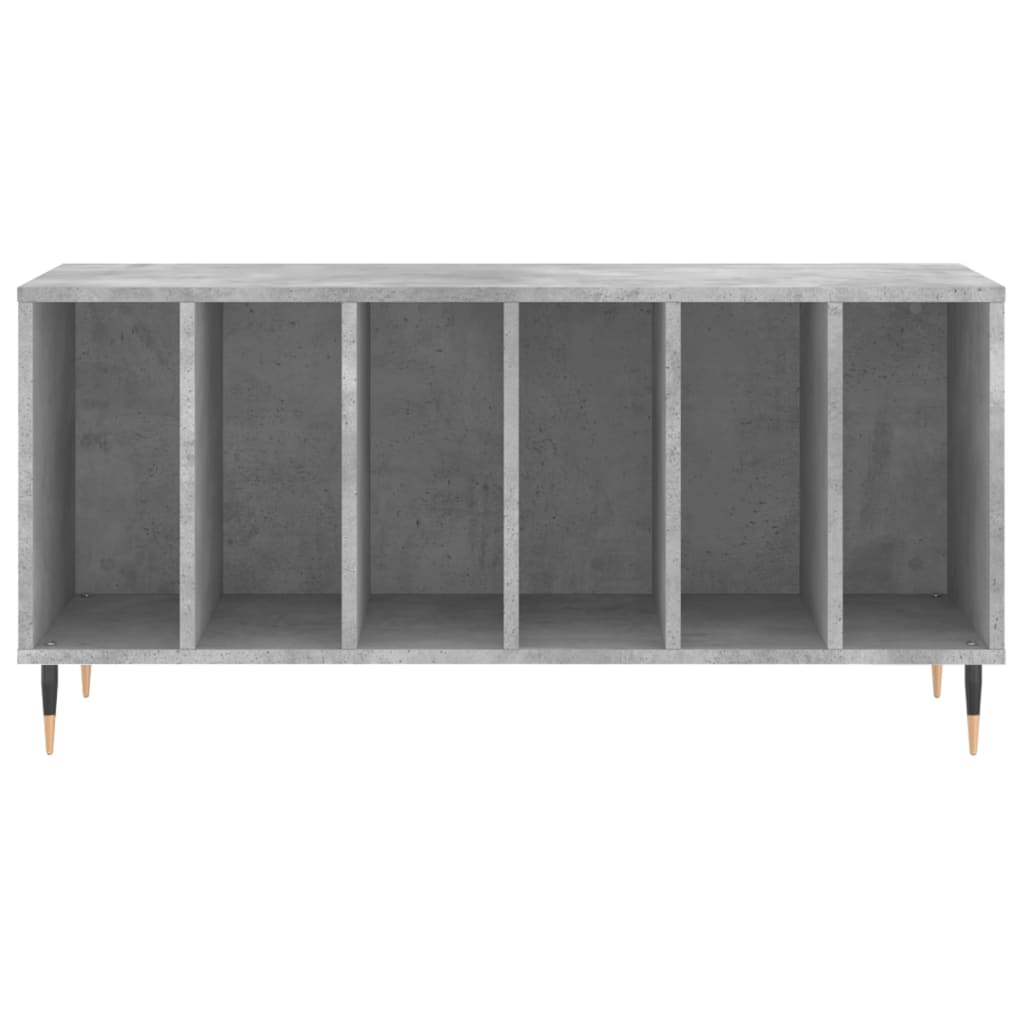 Skříňka Na Lp Desky Betonově Šedá 100X38X48 Cm Kompozitní Dřevo