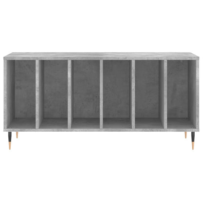 Skříňka Na Lp Desky Betonově Šedá 100X38X48 Cm Kompozitní Dřevo