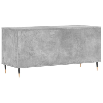 Skříňka Na Lp Desky Betonově Šedá 100X38X48 Cm Kompozitní Dřevo