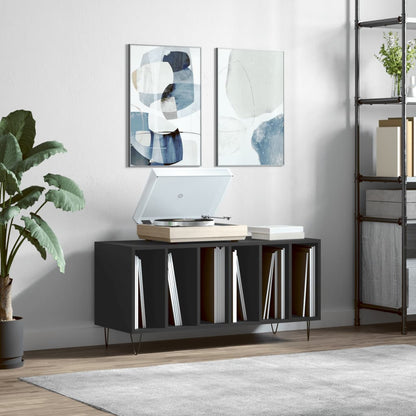 Skříňka Na Lp Desky Betonově Šedá 100X38X48 Cm Kompozitní Dřevo