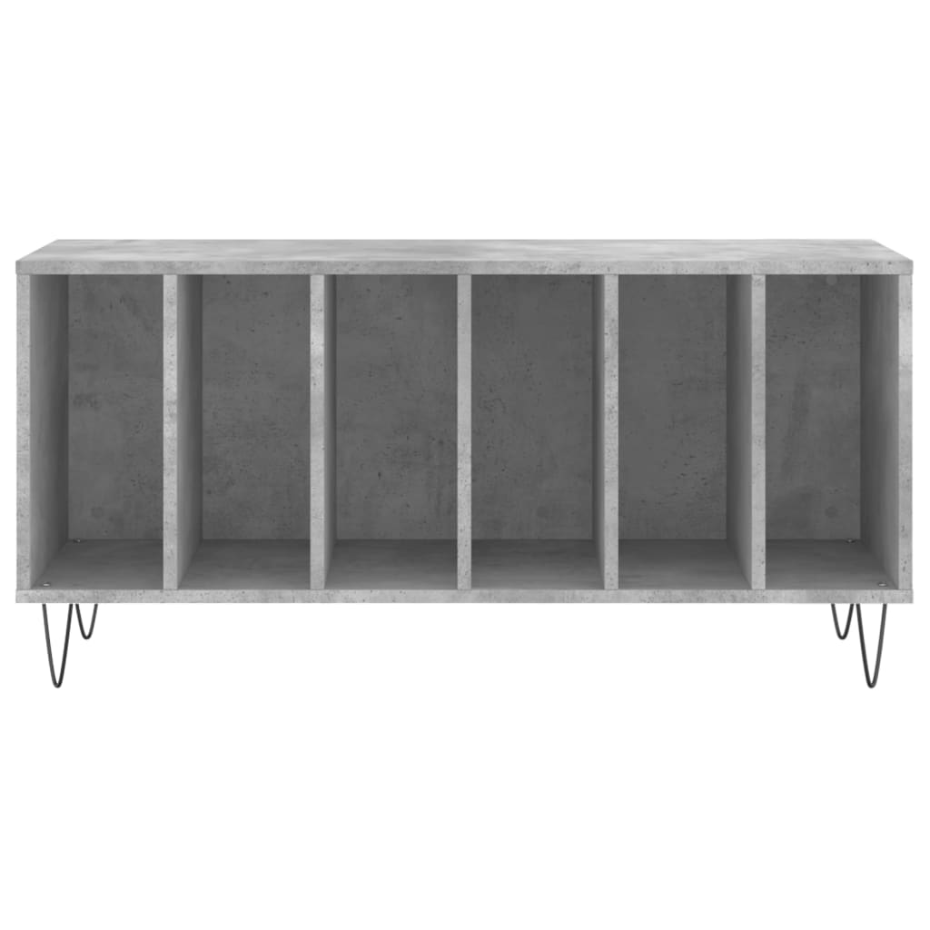 Skříňka Na Lp Desky Betonově Šedá 100X38X48 Cm Kompozitní Dřevo