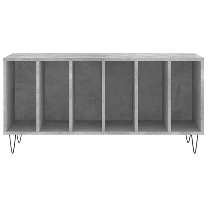 Skříňka Na Lp Desky Betonově Šedá 100X38X48 Cm Kompozitní Dřevo