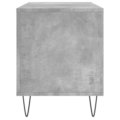 Skříňka Na Lp Desky Betonově Šedá 100X38X48 Cm Kompozitní Dřevo