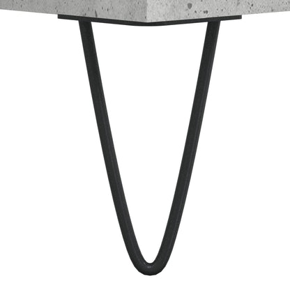 Skříňka Na Lp Desky Betonově Šedá 100X38X48 Cm Kompozitní Dřevo