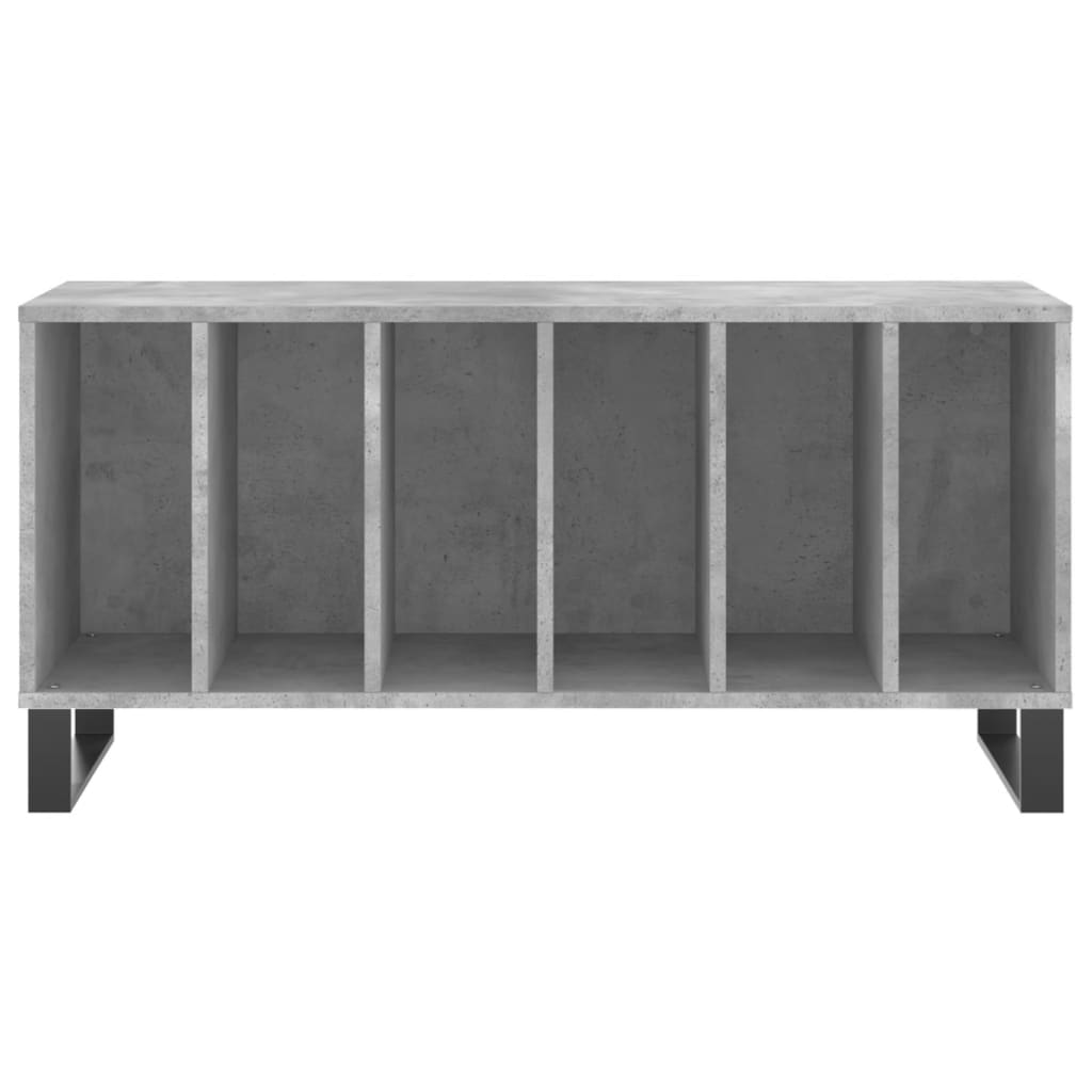 Skříňka Na Lp Desky Betonově Šedá 100X38X48 Cm Kompozitní Dřevo