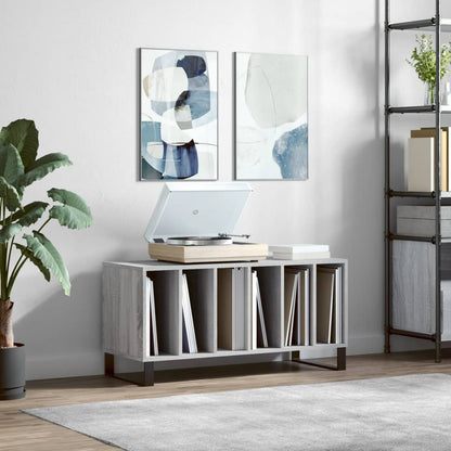 Skříňka Na Lp Desky Betonově Šedá 100X38X48 Cm Kompozitní Dřevo