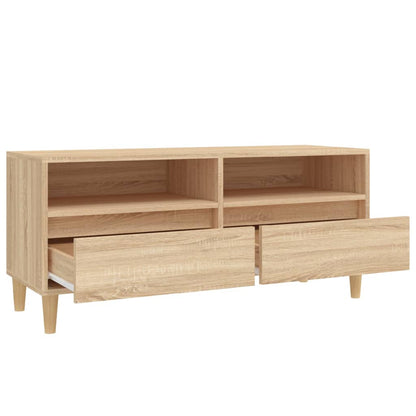 Tv Skříňka Dub Sonoma 100 X 34,5 X 44,5 Cm Kompozitní Dřevo