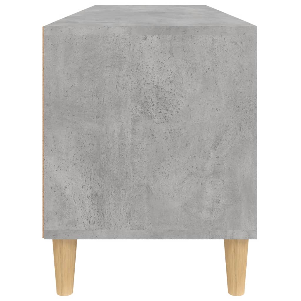 Tv Skříňka Betonově Šedá 100 X 34,5 X 44,5 Cm Kompozitní Dřevo