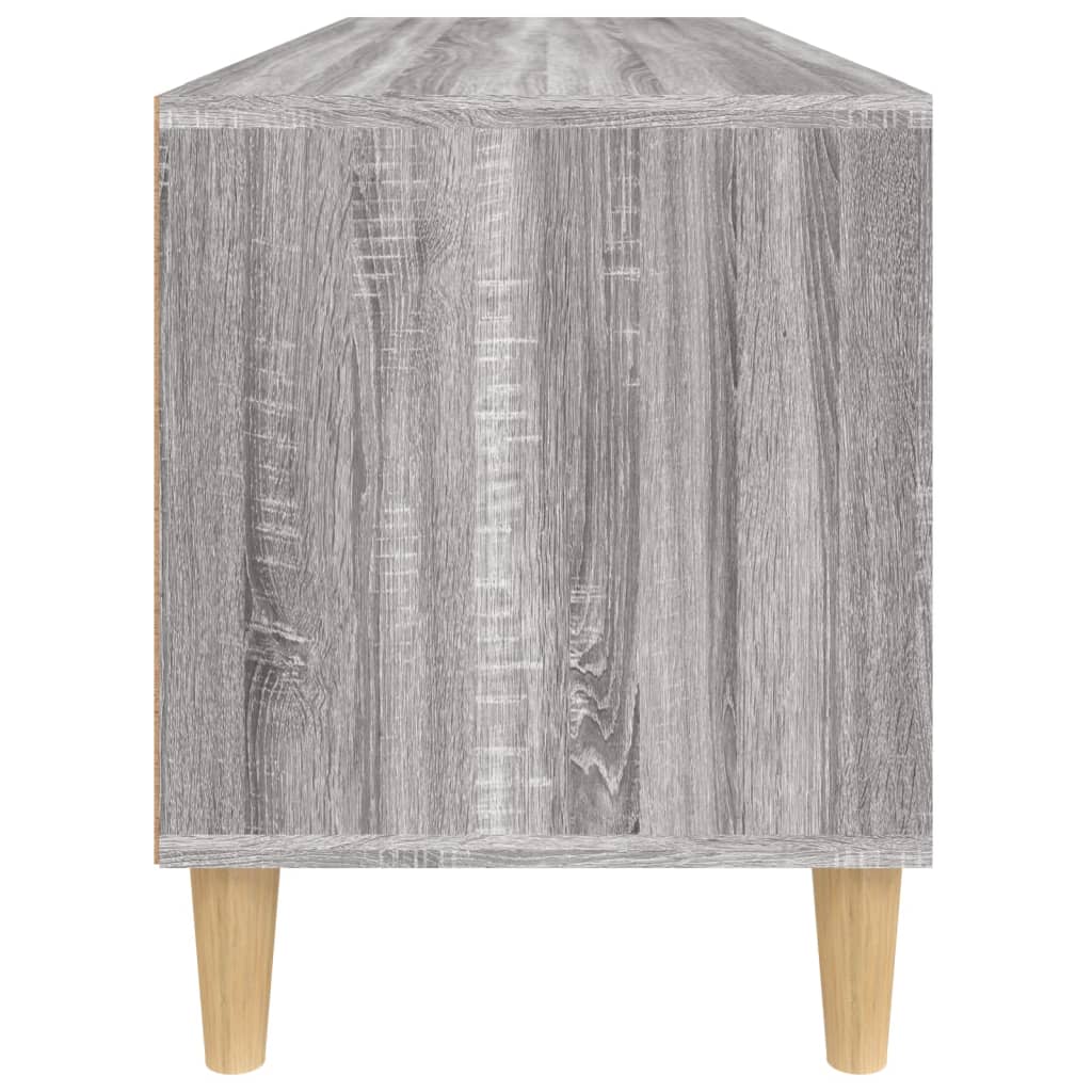 Tv Skříňka Šedá Sonoma 100 X 34,5 X 44,5 Cm Kompozitní Dřevo Šedá Sonoma