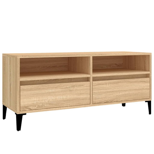 Tv Skříňka Dub Sonoma 100 X 34,5 X 44,5 Cm Kompozitní Dřevo