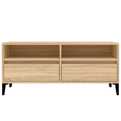 Tv Skříňka Dub Sonoma 100 X 34,5 X 44,5 Cm Kompozitní Dřevo