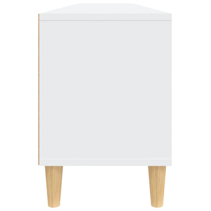 Tv Skříňka 150 X 30 X 44,5 Cm Kompozitní Dřevo Bílá
