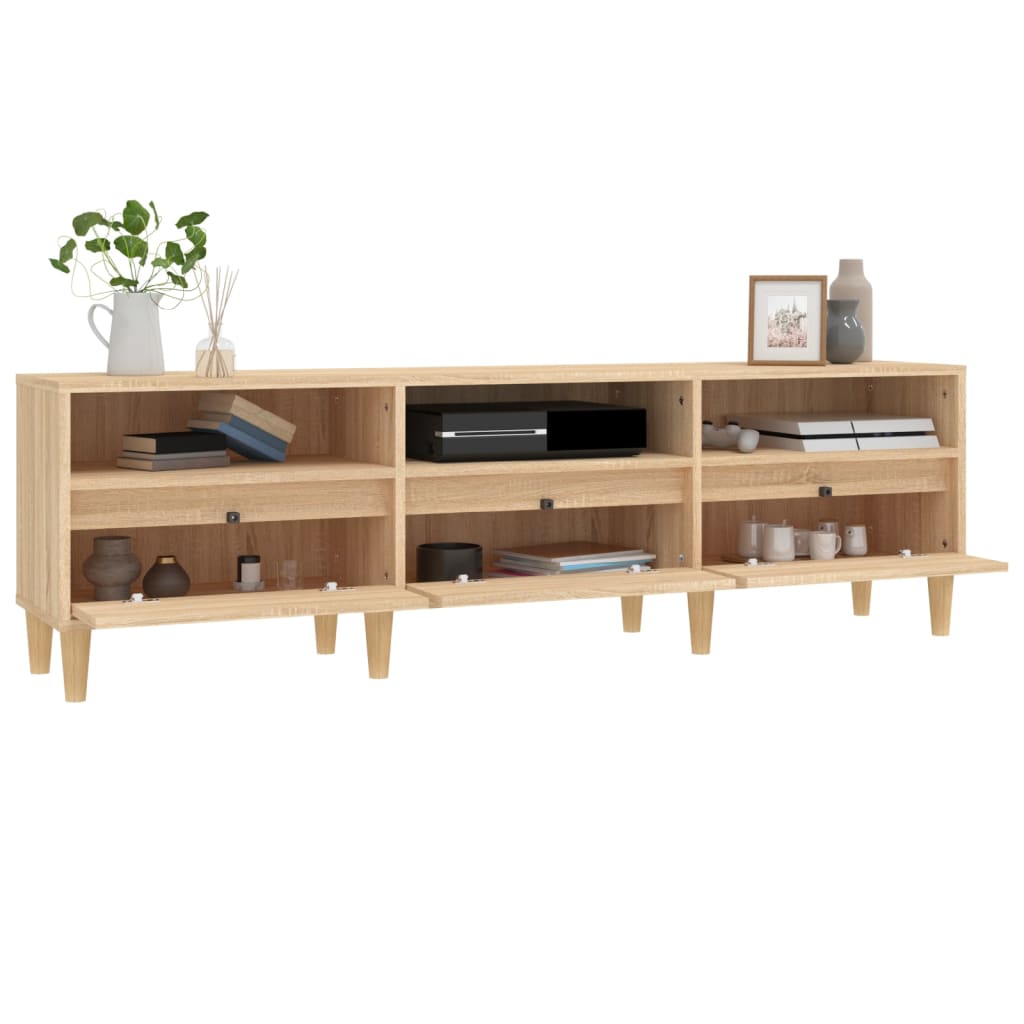 Tv Skříňka Dub Sonoma 150 X 30 X 44,5 Cm Kompozitní Dřevo