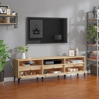 Tv Skříňka Dub Sonoma 150 X 30 X 44,5 Cm Kompozitní Dřevo