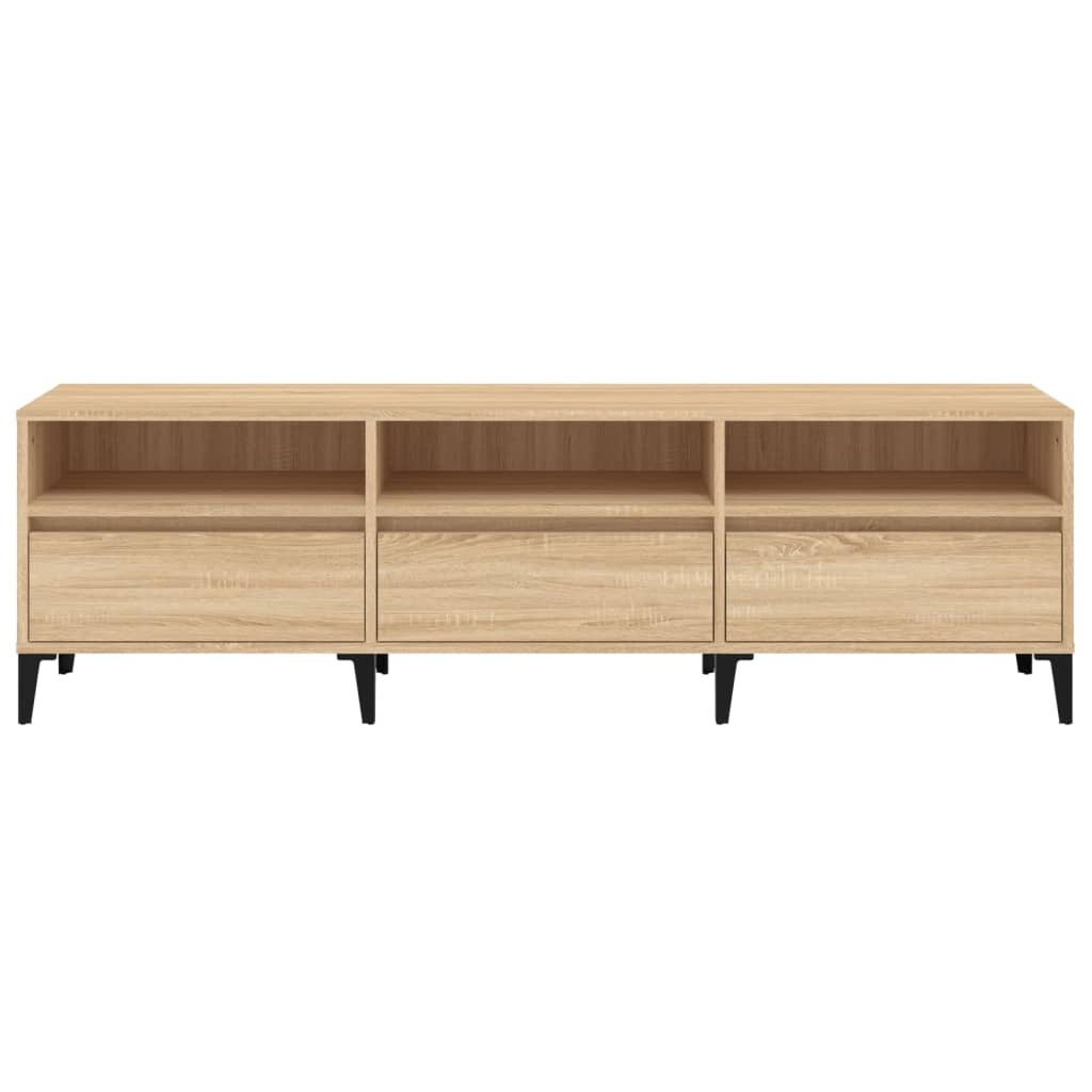 Tv Skříňka Dub Sonoma 150 X 30 X 44,5 Cm Kompozitní Dřevo
