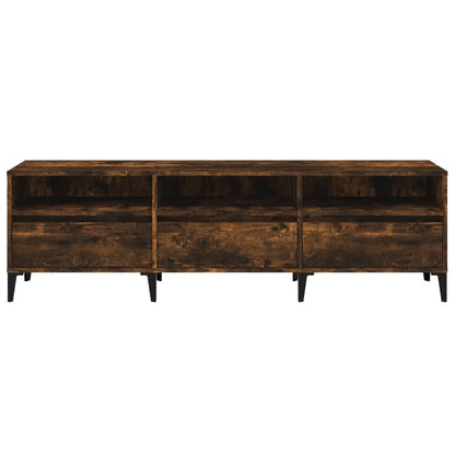 Tv Skříňka Kouřový Dub 150 X 30 X 44,5 Cm Kompozitní Dřevo