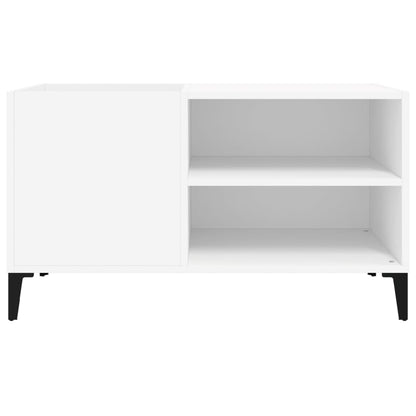 Skříňka Na Lp Desky Bílá 84,5 X 38 X 48 Cm Kompozitní Dřevo