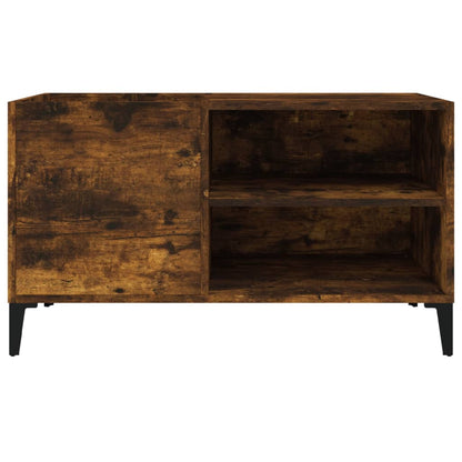 Skříňka Na Lp Desky Kouřový Dub 84,5X38X48 Cm Kompozitní Dřevo