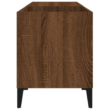 Skříňka Na Lp Desky Hnědý Dub 84,5X38X48 Cm Kompozitní Dřevo