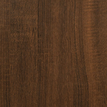 Skříňka Na Lp Desky Hnědý Dub 84,5X38X48 Cm Kompozitní Dřevo