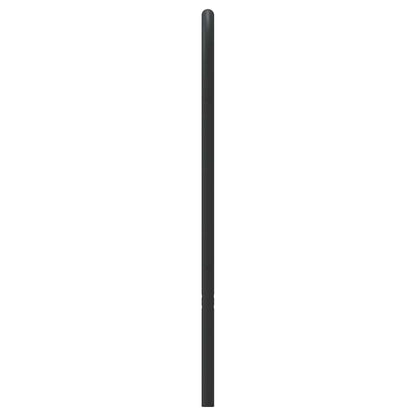 Kovové Náhradní Čelo Postele Černé 135 Cm
