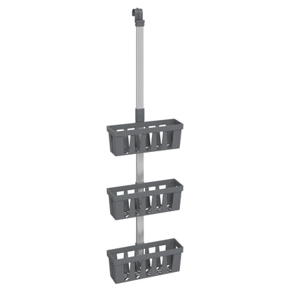 Závěsná Police Do Sprchy 30 X 15 × (67–105) Cm Hliník