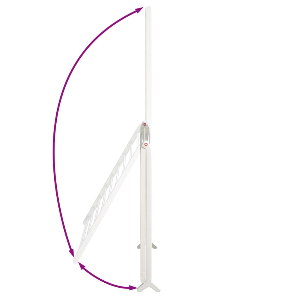 Sušák Na Vanu Rozkládací 53–90 Cm Hliník