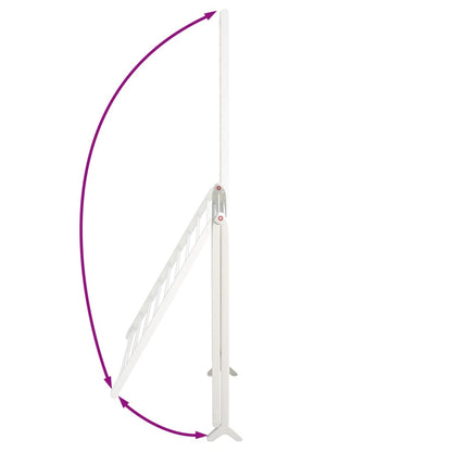 Sušák Na Vanu Rozkládací 53–90 Cm Hliník