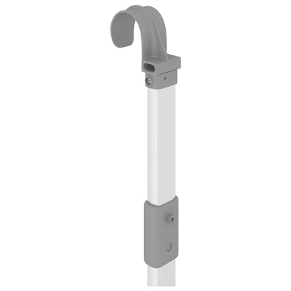 Sušák Na Prádlo Na Balkon 89 X 25 X (60–95) Cm Hliník