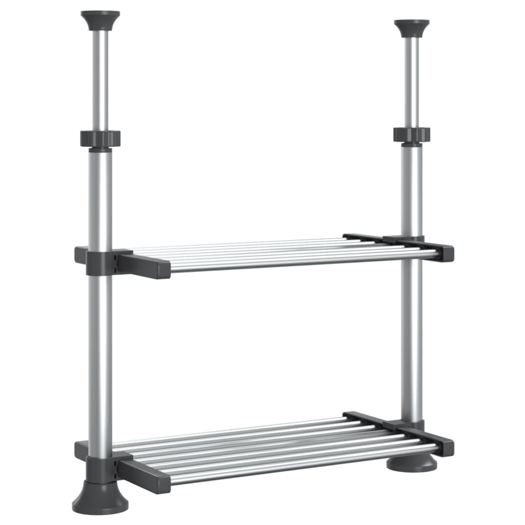 Kuchyňský Regál 50 X 25 X (50–70) Cm Hliník