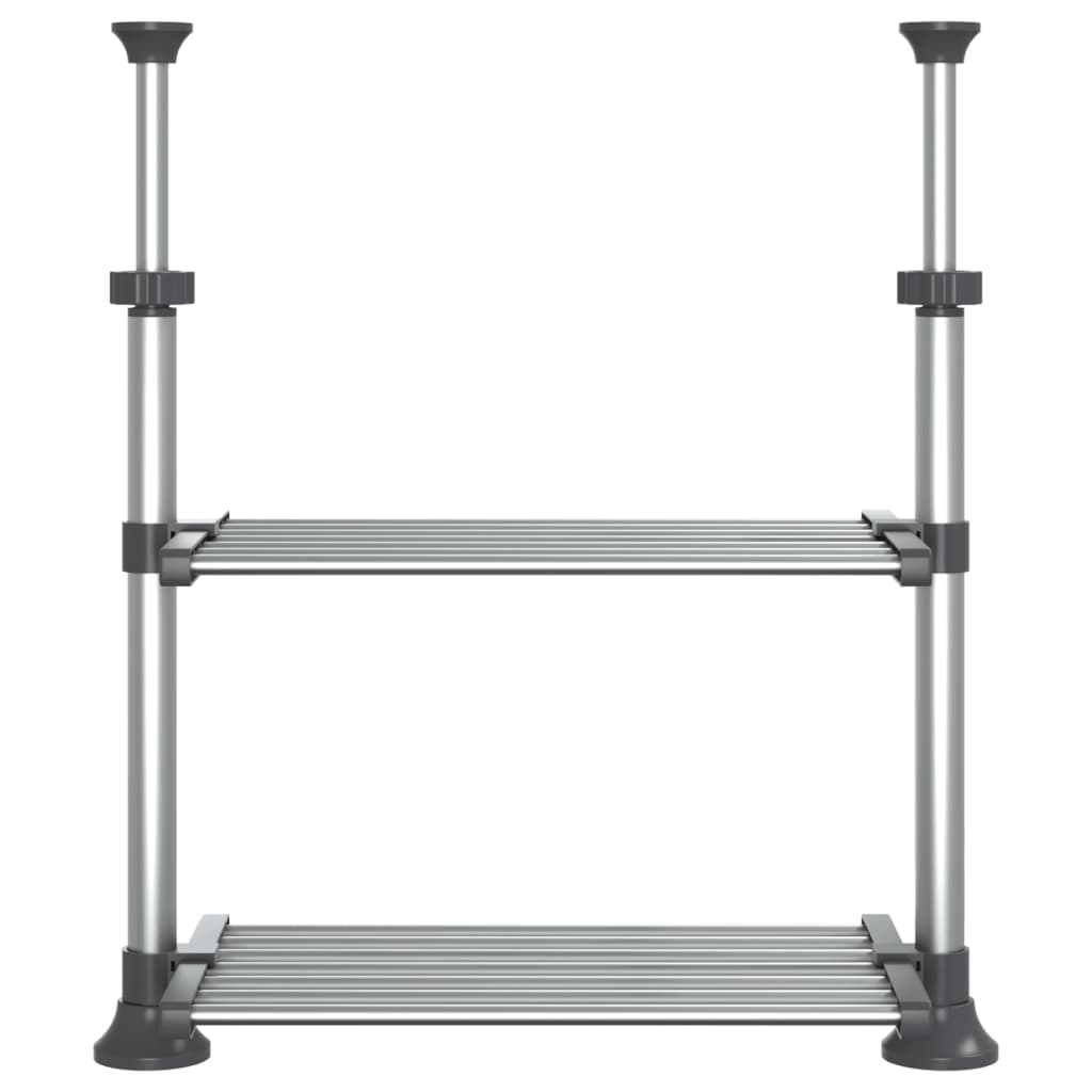 Kuchyňský Regál 50 X 25 X (50–70) Cm Hliník